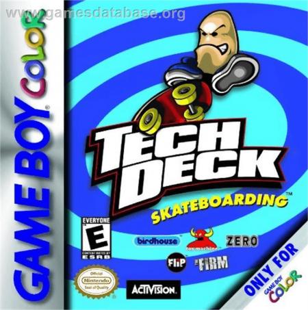 Cover Tech Deck Skateboarding for Game Boy Color